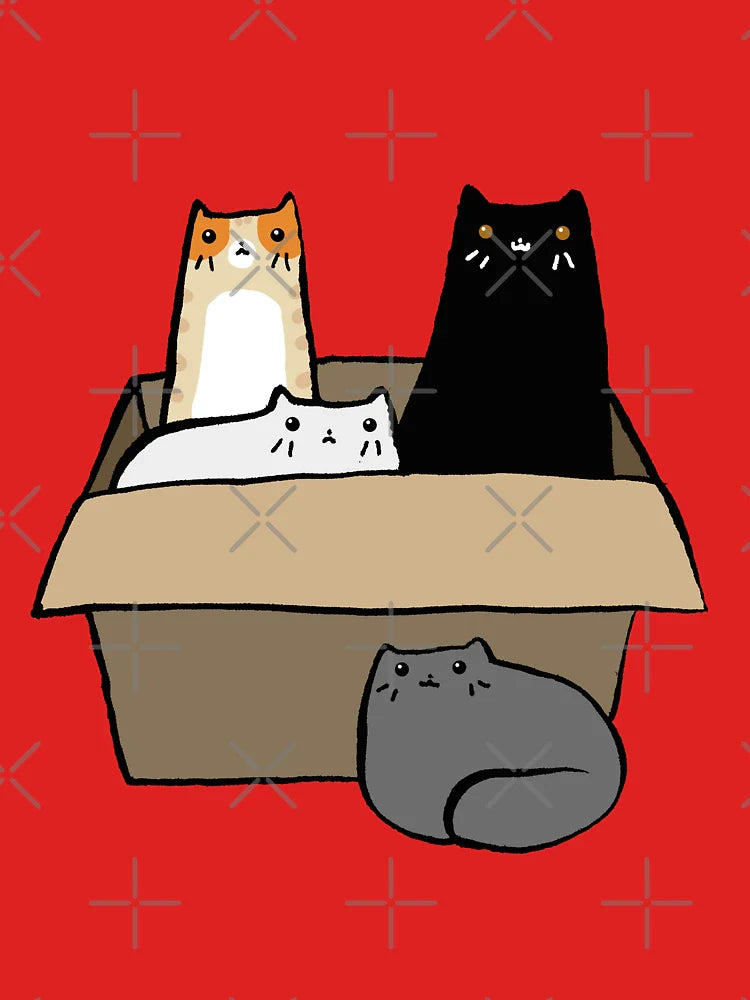 Cats in a Box Classic T-Shirt