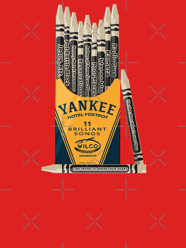 Yankee Hotel Foxtrot Album Crayons Classic T-Shirt