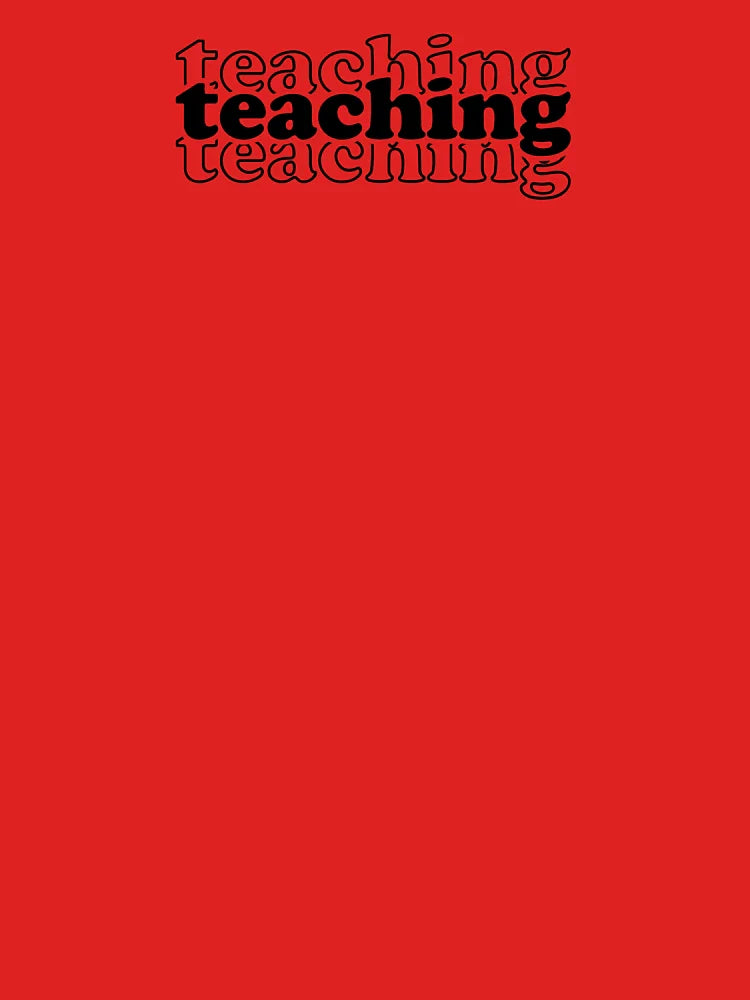 Teaching Vintage - Funny Teaching Lover Classic T-Shirt