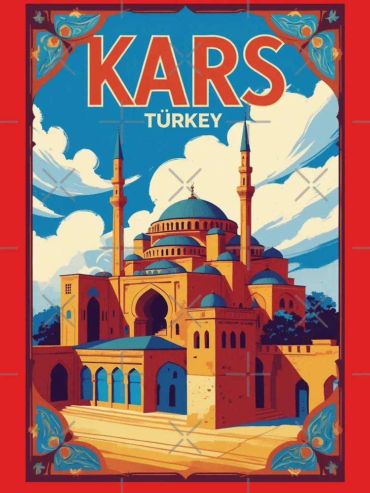 Kars Turkey Vintage Travel Tourism Classic T-Shirt