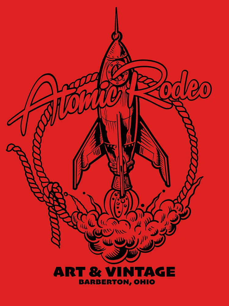 Atomic Rodeo B/W Logo Classic T-Shirt