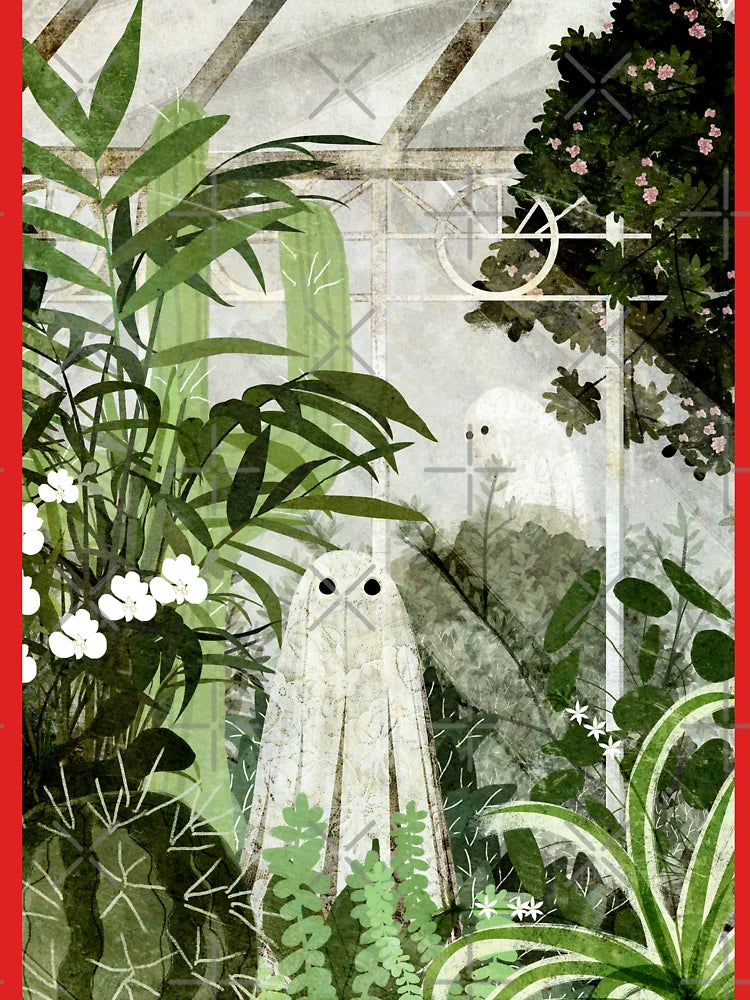There's A Ghost in the Greenhouse Again Classic T-Shirt