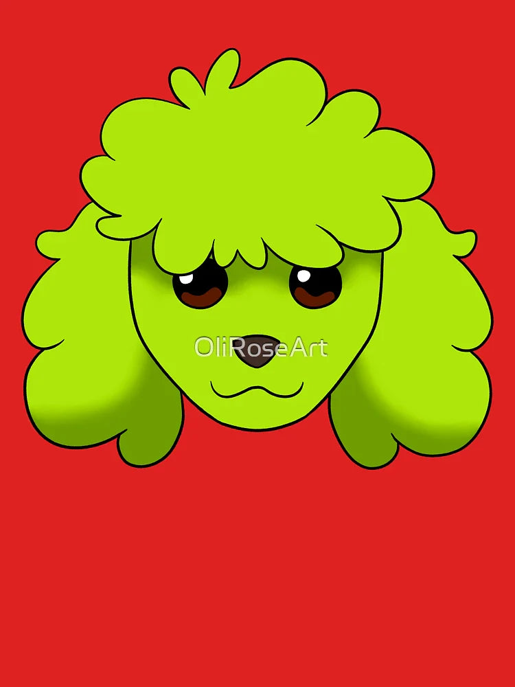 Lime Poodle Classic T-Shirt