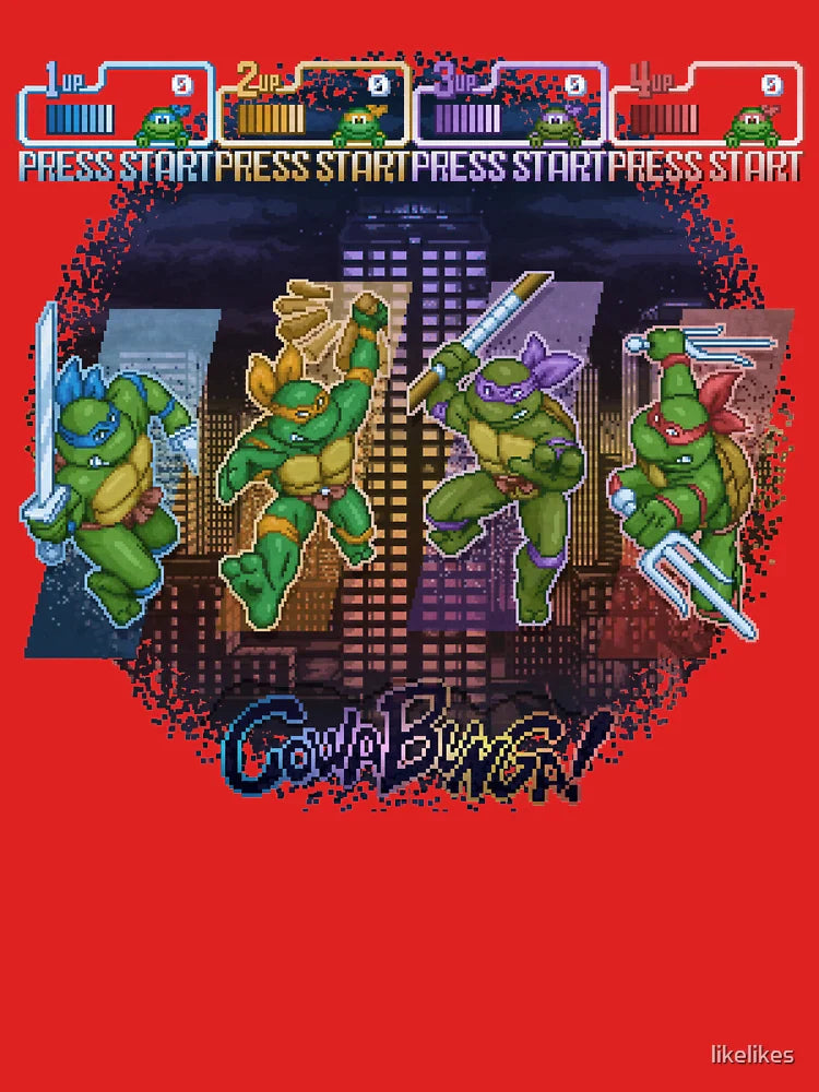 Mutant Ninja Turtle Teenagers Classic T-Shirt