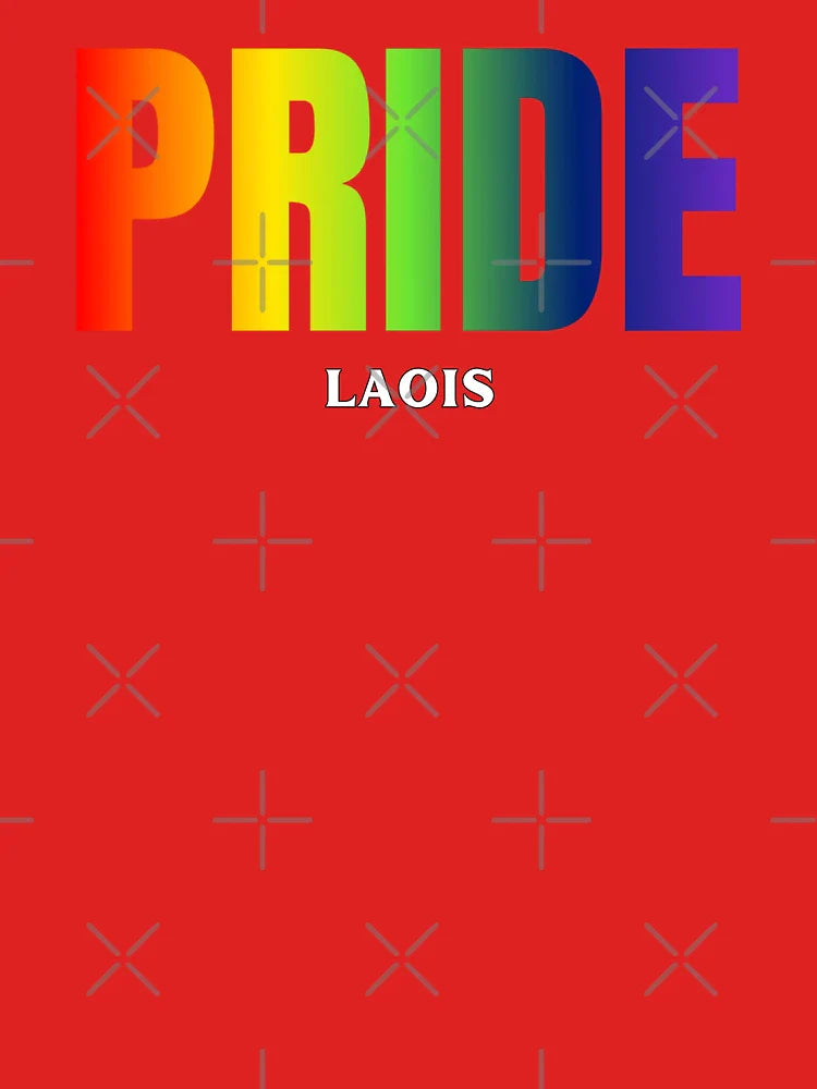 Laois Pride, Classic Pride Flag colors, Rainbow color pride LGBTQ graphic, Pride unisex, Pride festival, gay festival,  LGBTQ, Equal Rights, ireland,  Classic T-Shirt