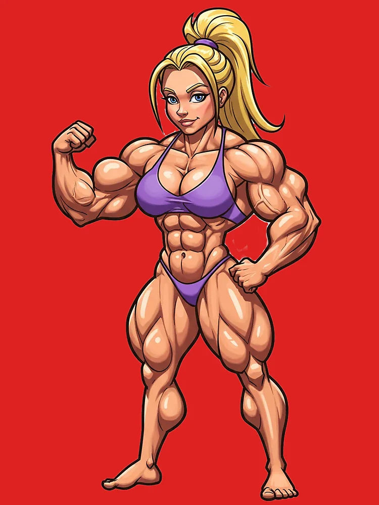 Muscle Girl Classic T-Shirt