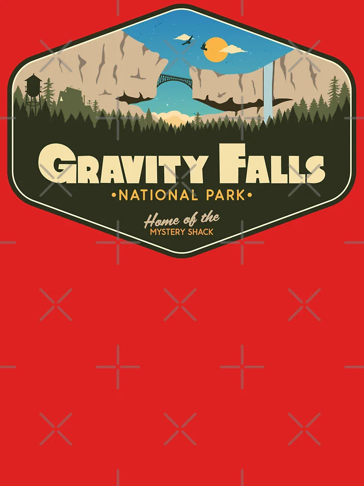Gravity Falls National Park - Home of the Mystery Shack!  Classic T-Shirt