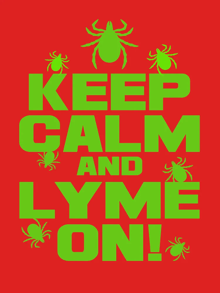 Lyme Disease Awareness Keep Calm And Lyme On Classic T-Shirt