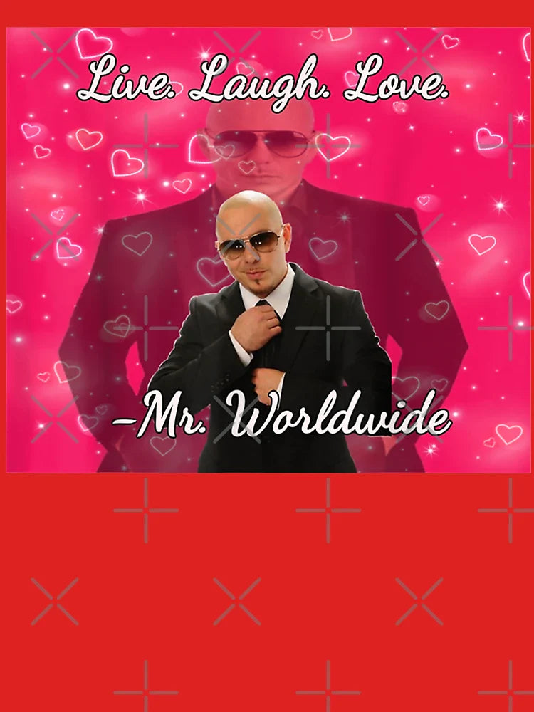 Mr Worldwide Pitbull Valentine Classic T-Shirt