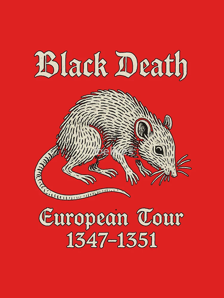 Black Death European Tour Shirt Classic T-Shirt