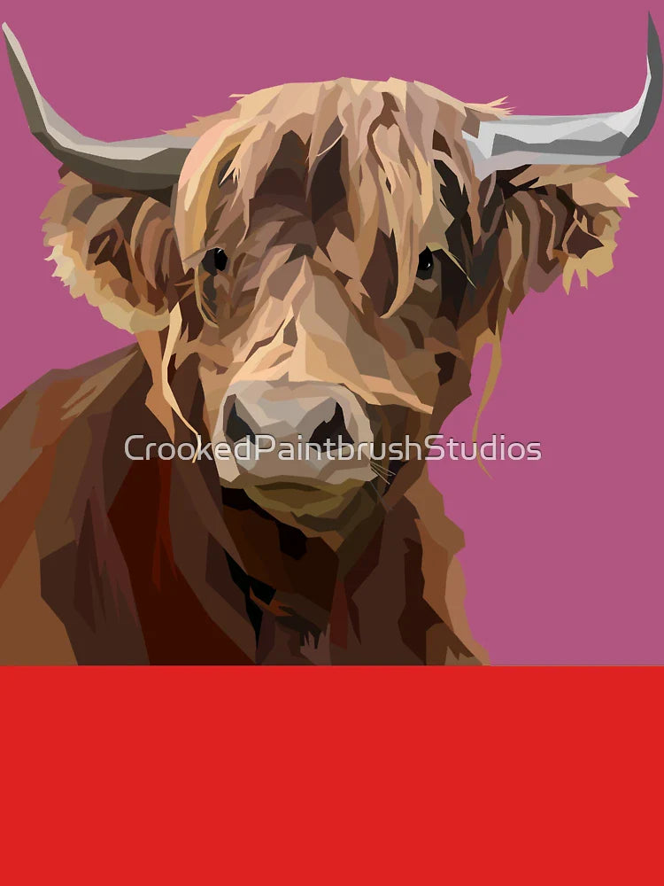 Highland Cow - Original Artwork Chris Corish  Classic T-Shirt