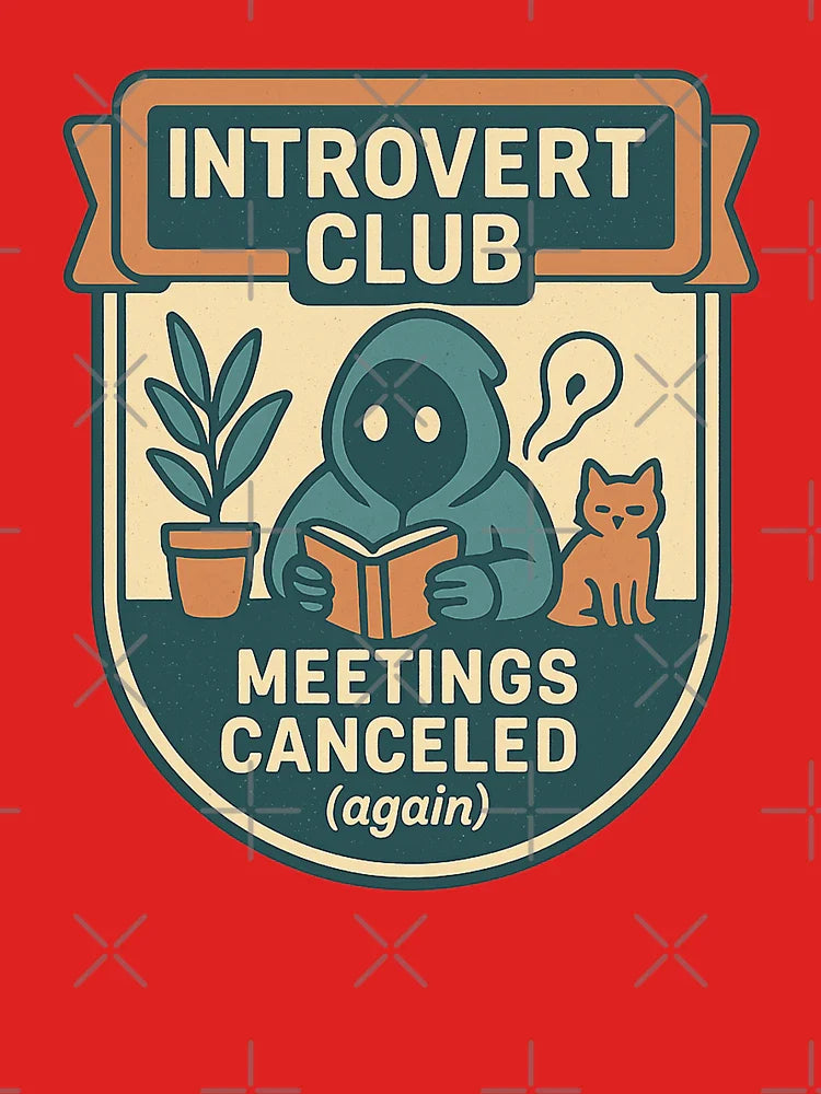 Introvert Club – Meetings Canceled Classic T-Shirt