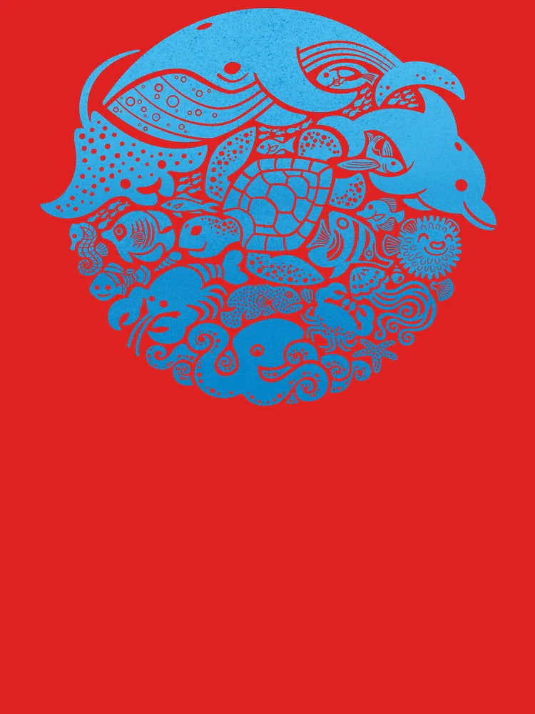Aquatic Blues Classic T-Shirt