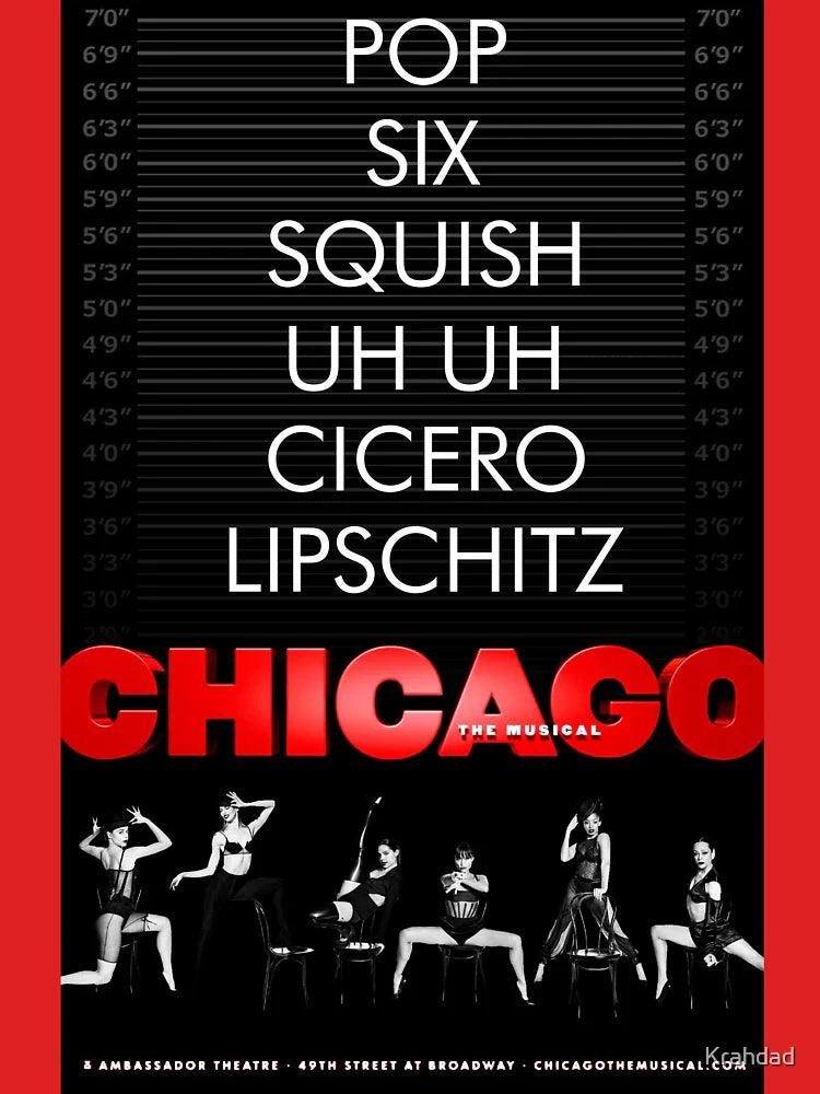 Chicago the Musical Poster Classic T-Shirt
