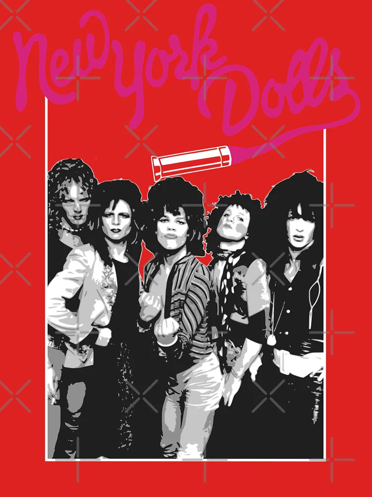 New York Dolls - White Classic T-Shirt