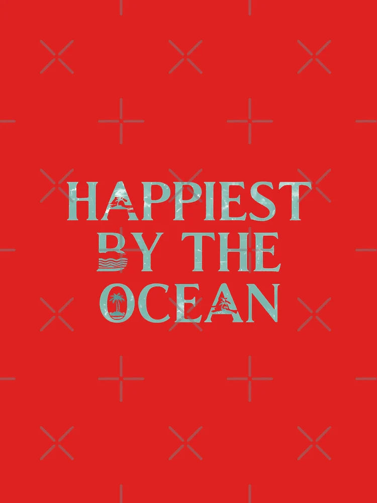Happiest By The Ocean Vibes Classic T-Shirt