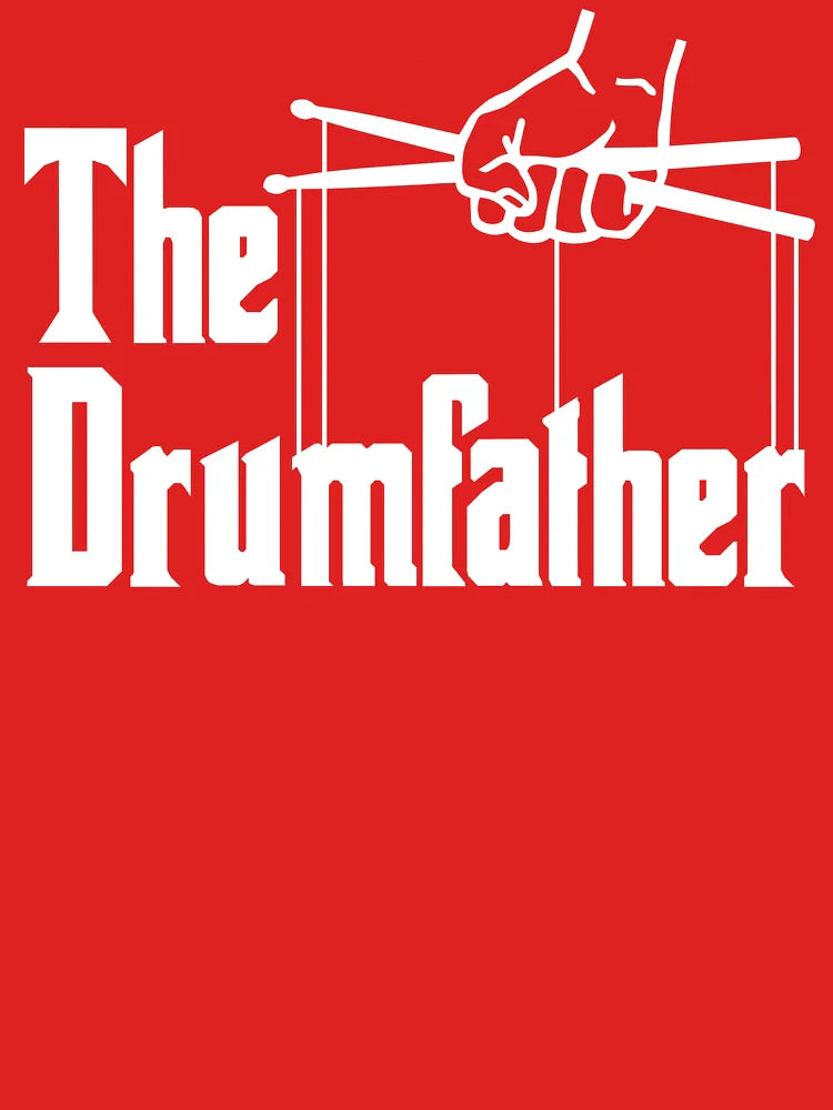 The Drumfather Drumming Design for Musicians Classic T-Shirt