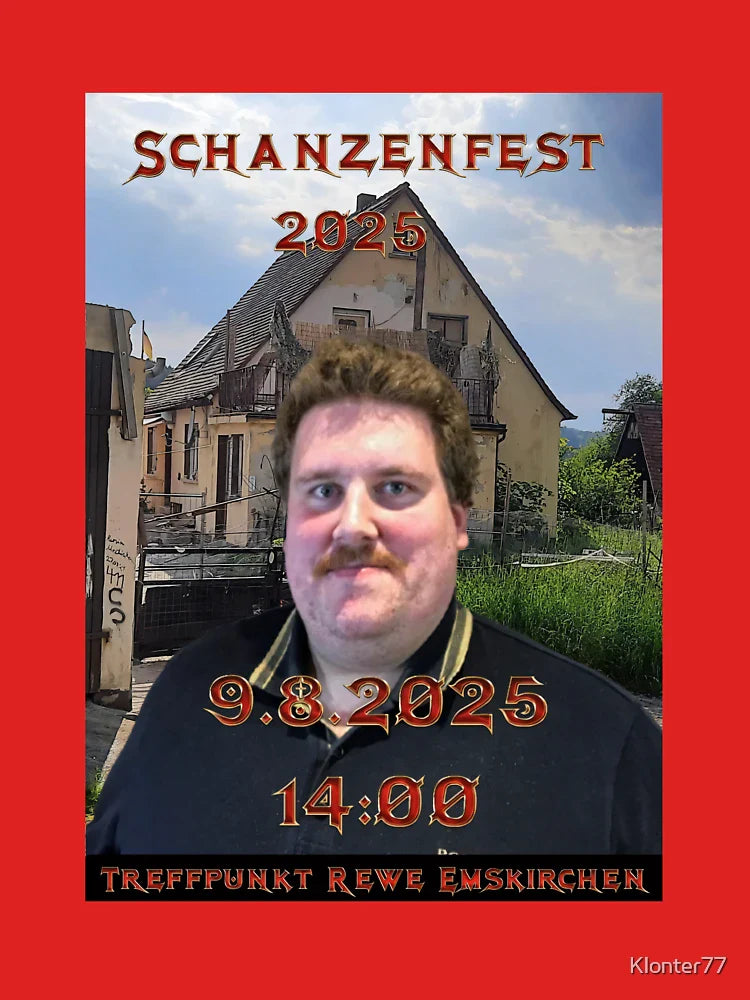 Drachenlord Poster - Schanzenfest 9.8.2025 | Upscaled, high quality poster Classic T-Shirt
