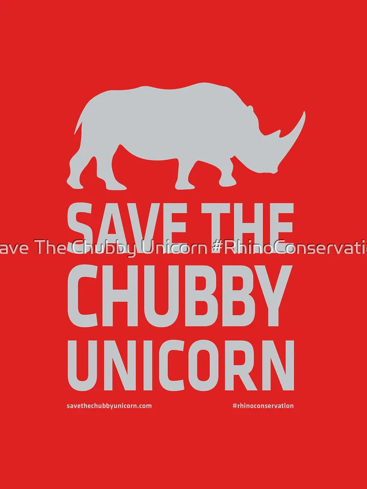 Save The Chubby Unicorn - Grey Classic T-Shirt