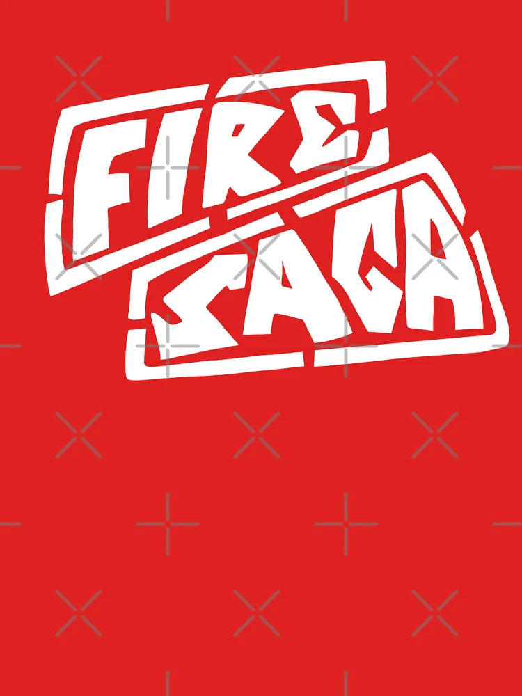Eurovision Fire Saga Sigrit and Lars Husavik song contest logo  Classic T-Shirt
