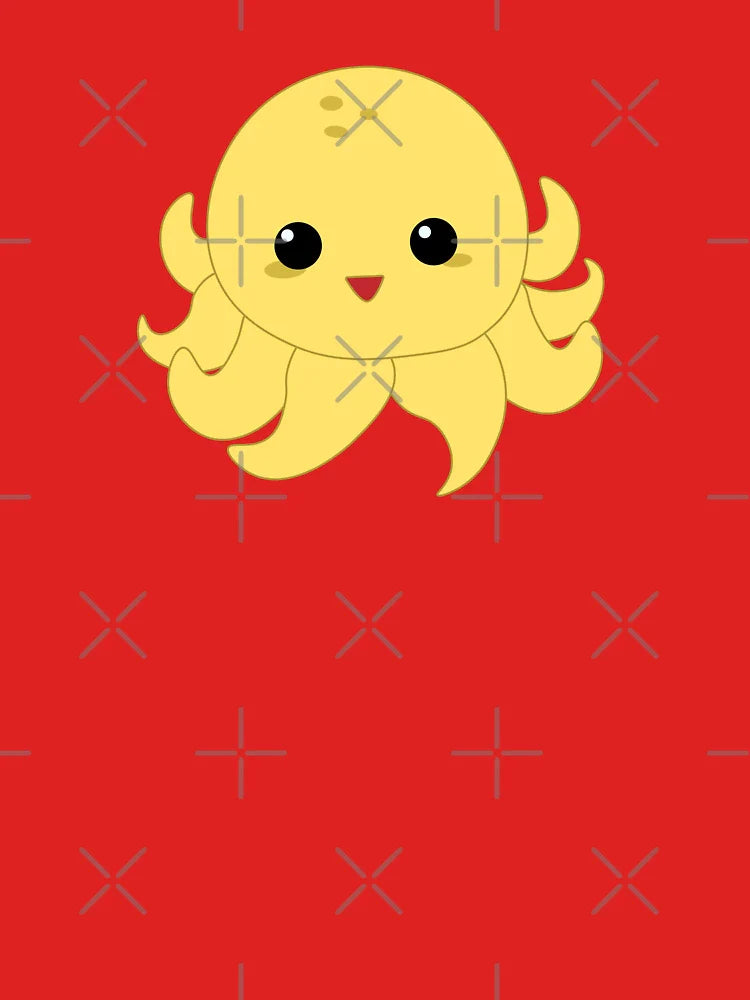 Yellow Octopus  Classic T-Shirt