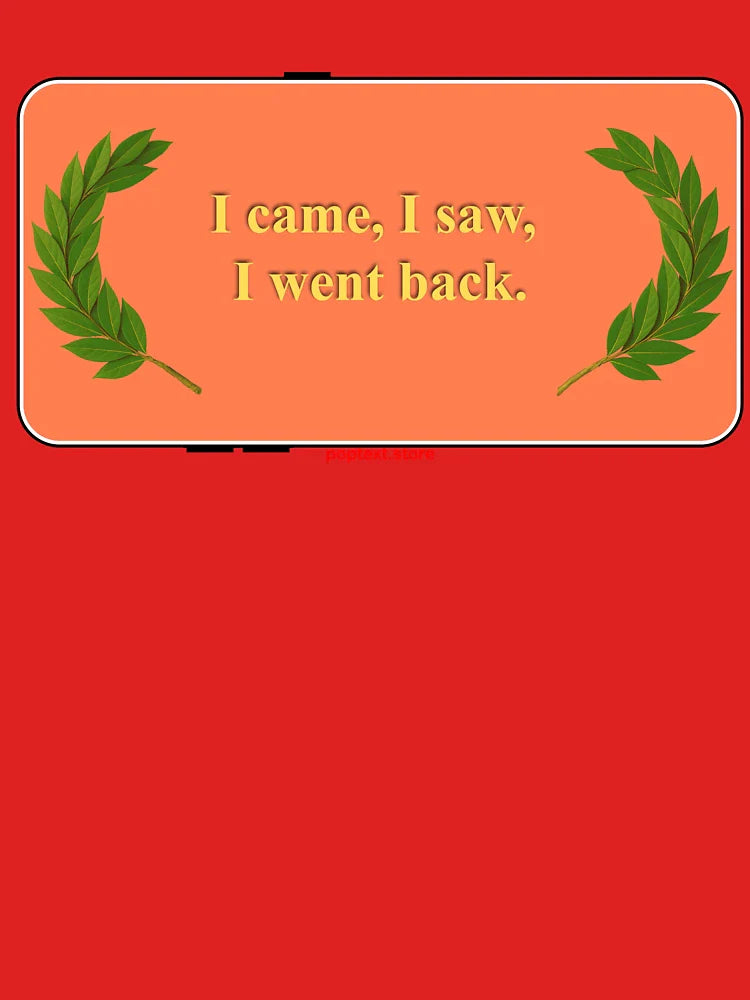 I went back Classic T-Shirt