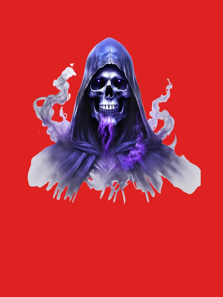 Shadow Reaper - Violet Gaze Dark Skull Art Classic T-Shirt