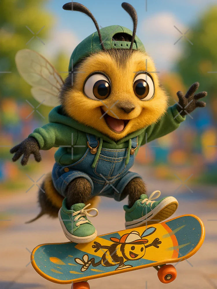 Skater Ivy Bee Classic T-Shirt