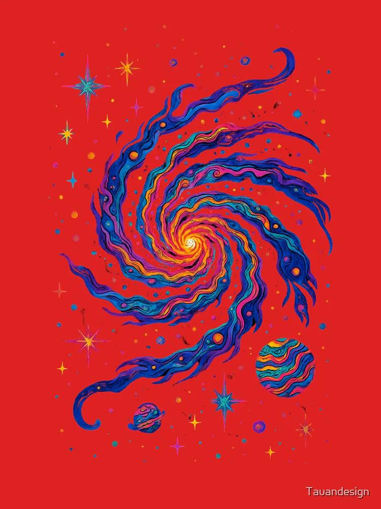 Galaxy Psychedelic Style Classic T-Shirt
