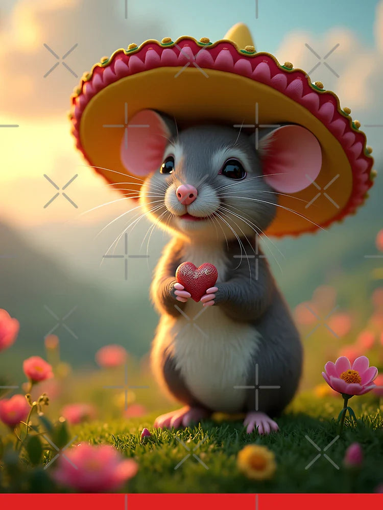 Sombrero Mouse Classic T-Shirt