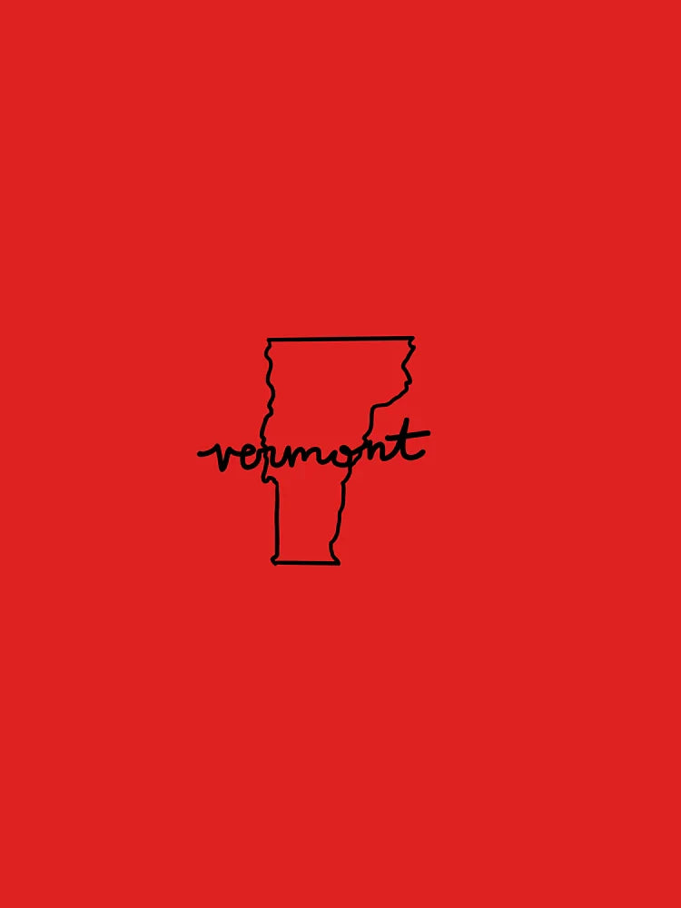 Vermont Outline Classic T-Shirt