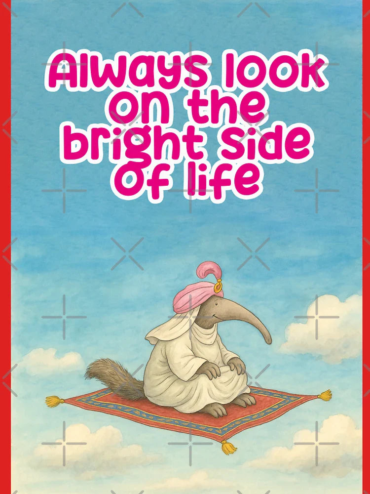 Anteater on a flying carpet Classic T-Shirt