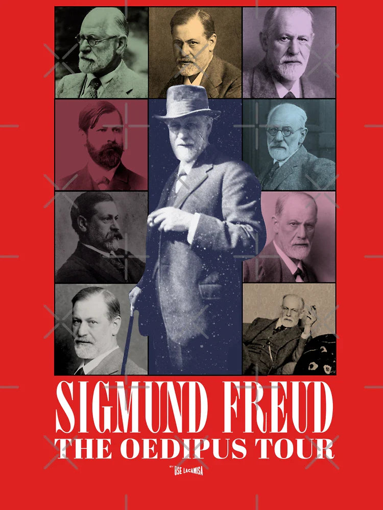 sigmund freud the oedipus tour white Classic T-Shirt