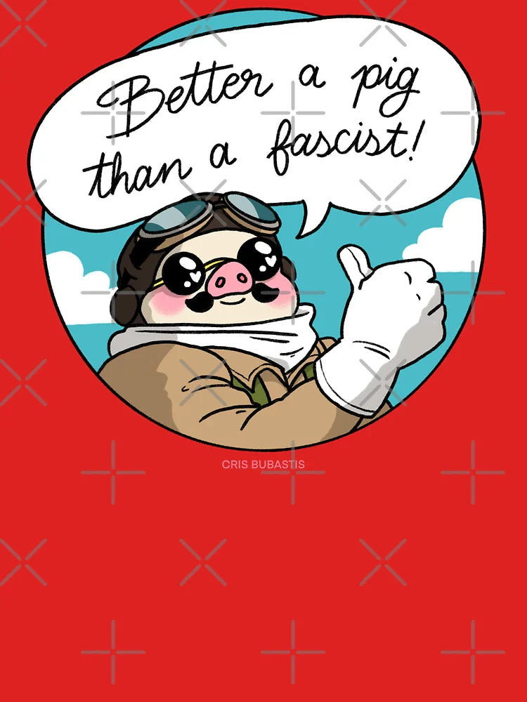 Better a pig than a fascist! Classic T-Shirt