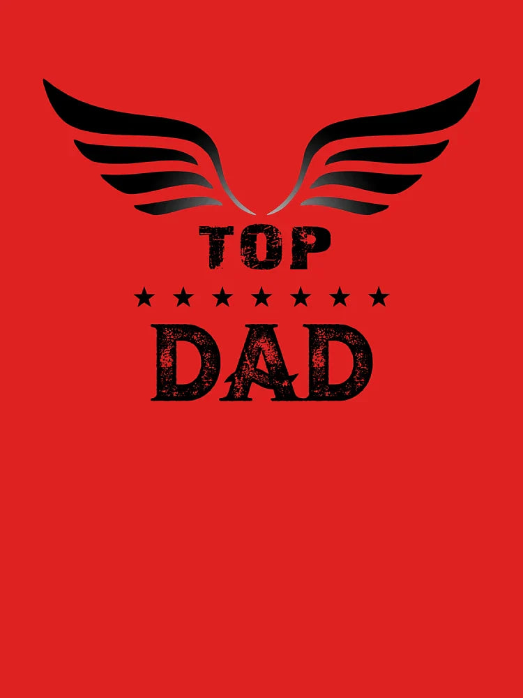 Top Dad Wings – Military Style Dad Shirt Classic T-Shirt