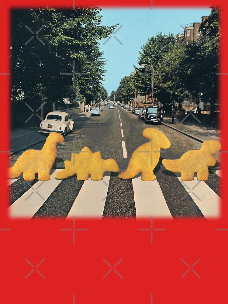 Dinosaur chicken nuggets - nuggie road  Classic T-Shirt