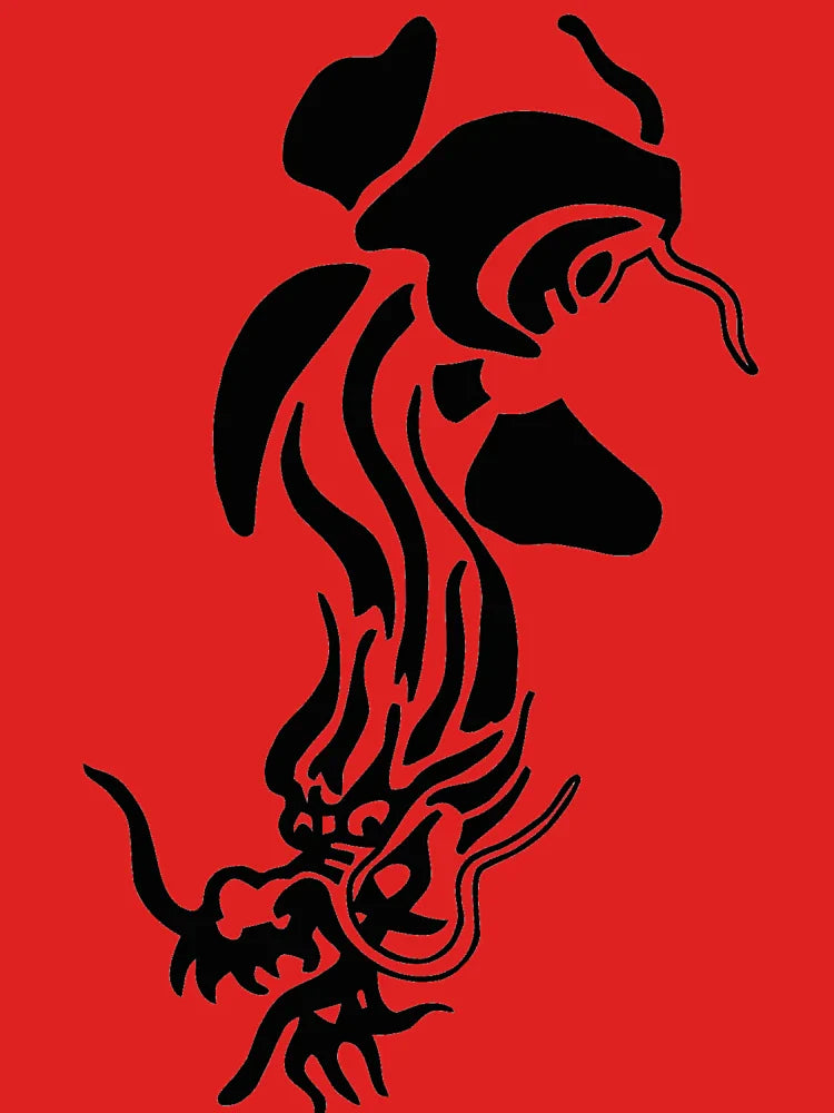 Koi and Dragon Classic T-Shirt