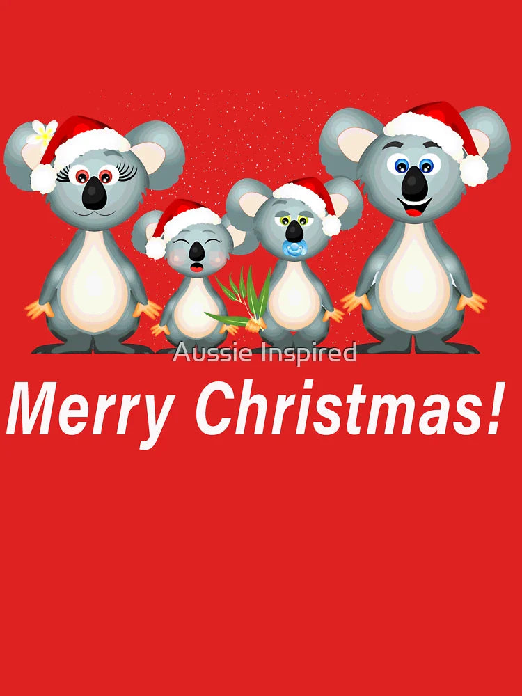Merry Christmas - Koala Australian Theme Classic T-Shirt
