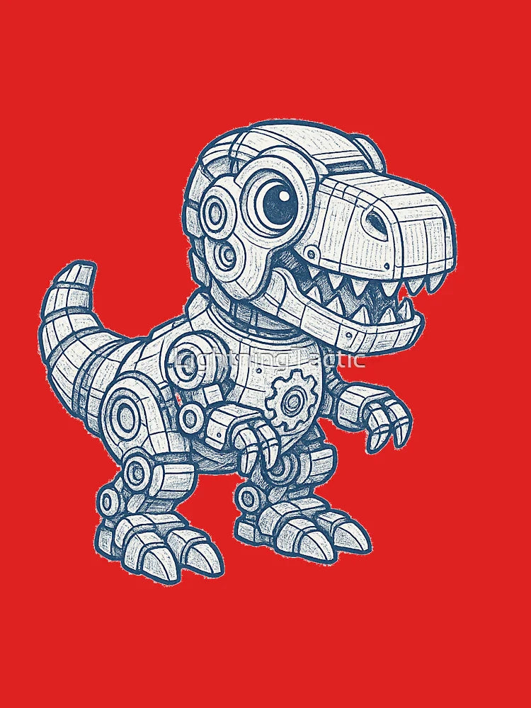 Mecha-Rex: The Robotic Dino Classic T-Shirt
