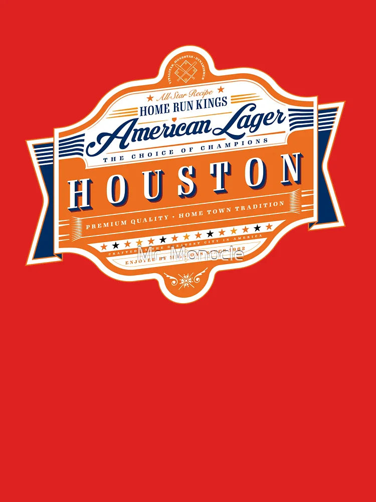 Houston Proud - Classic Vintage Houston Beer Label Classic T-Shirt