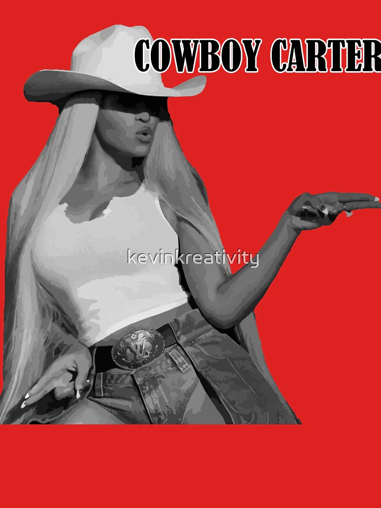 COWBOY CARTER BEYONCE ILLUSTRATION Classic T-Shirt