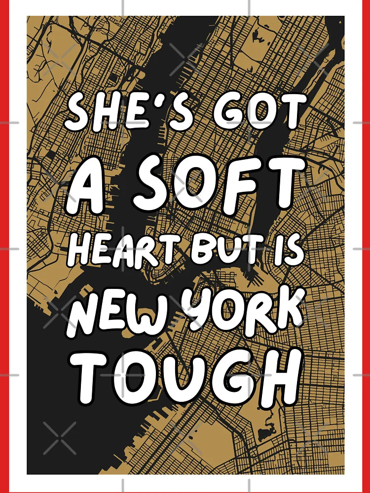 She's got a soft heart but is new york tough Classic T-Shirt
