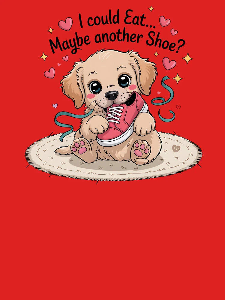 Puppy eating a shoe I could eat... maybe another shoe? Classic T-Shirt