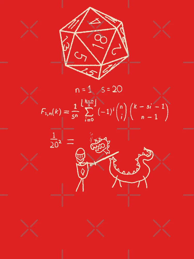 The science of 20 sided dice. Classic T-Shirt