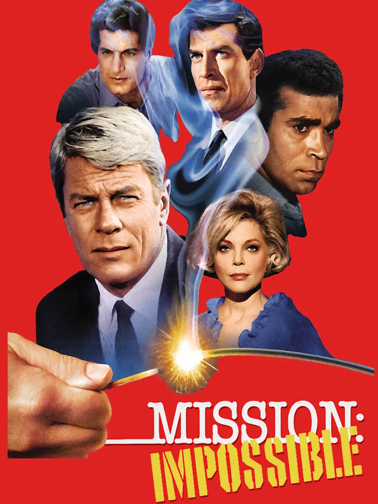 Retro Impossible Mission 60s Cast Tribute Classic T-Shirt