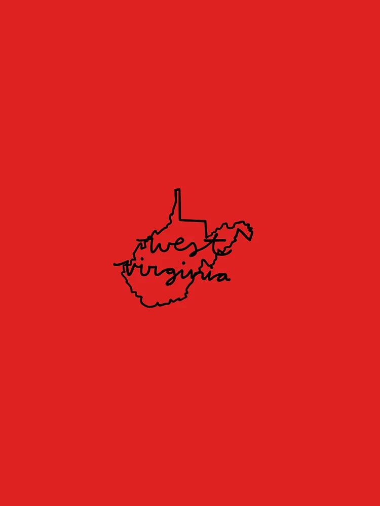 West Virginia Outline Classic T-Shirt