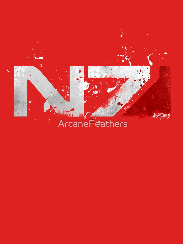 Mass Effect Distressed N7 Classic T-Shirt