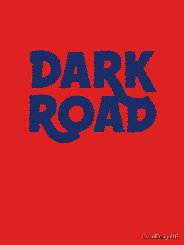 dark road text design Classic T-Shirt