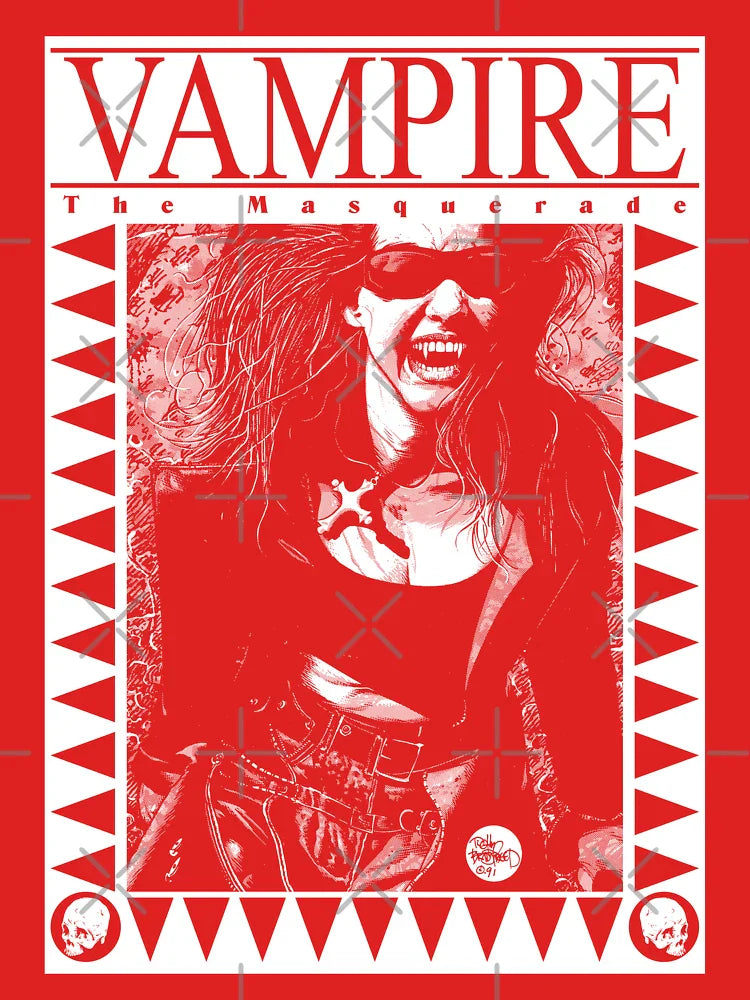 Retro Vampire: The Masquerade Classic T-Shirt