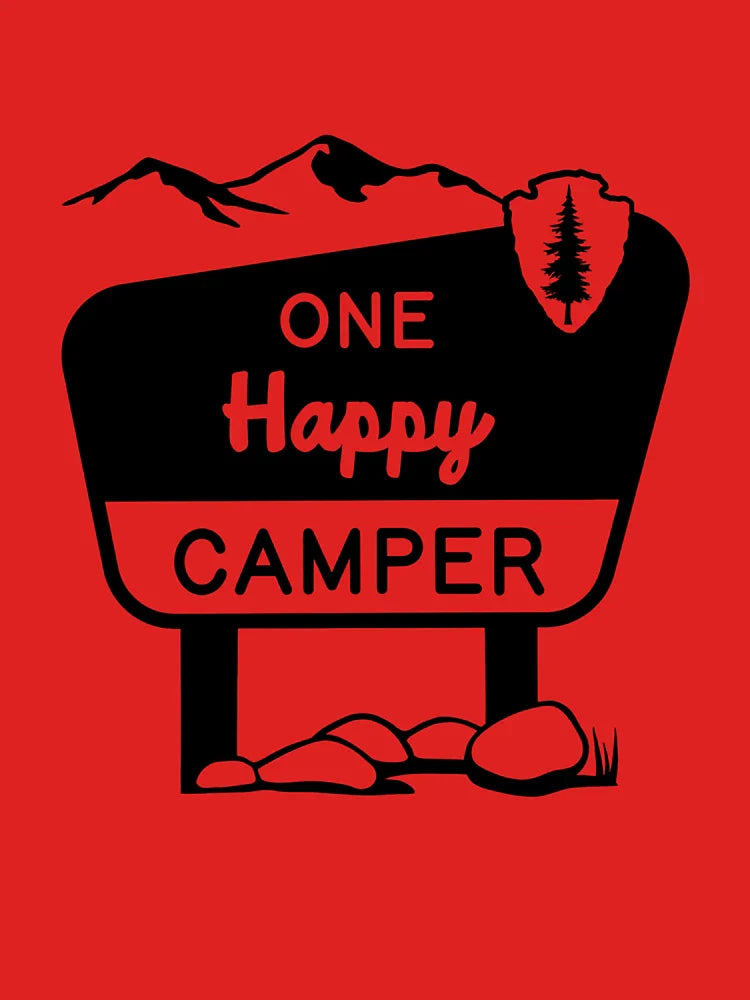 One Happy Camper Bubble Camping Crew First Birthday Boy Adventure Classic T-Shirt